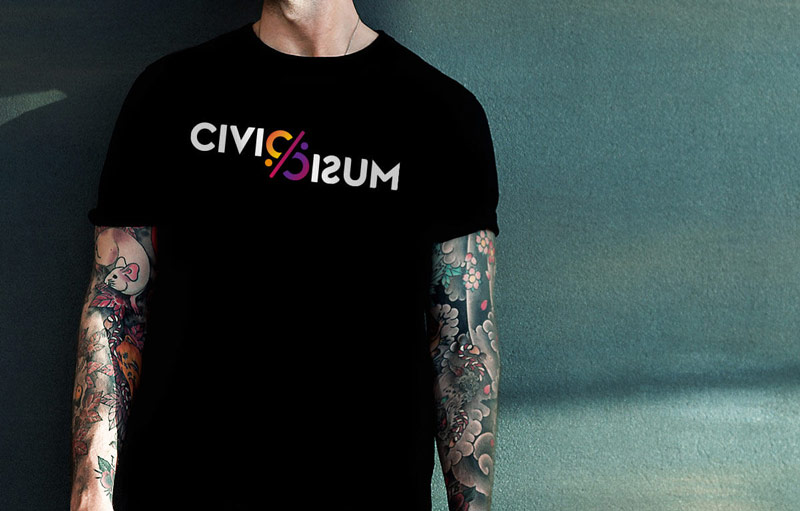 Civic Music shirt design