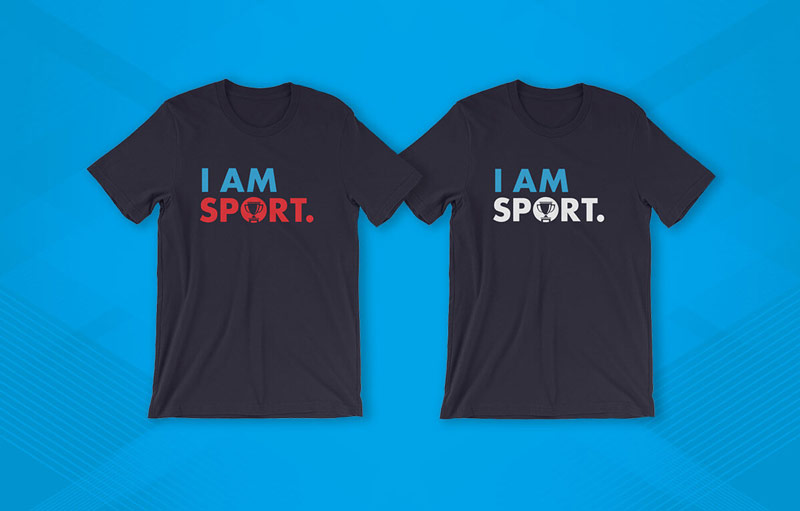 I am Sport. t-shirt