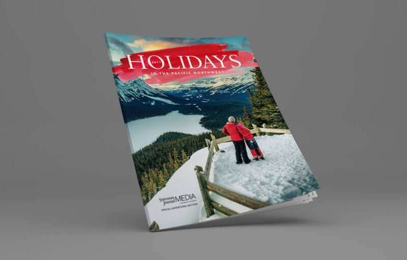 Holidays magazine cover