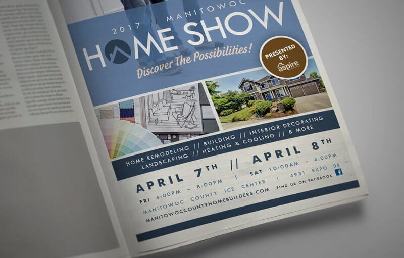 Home Show full page ad
