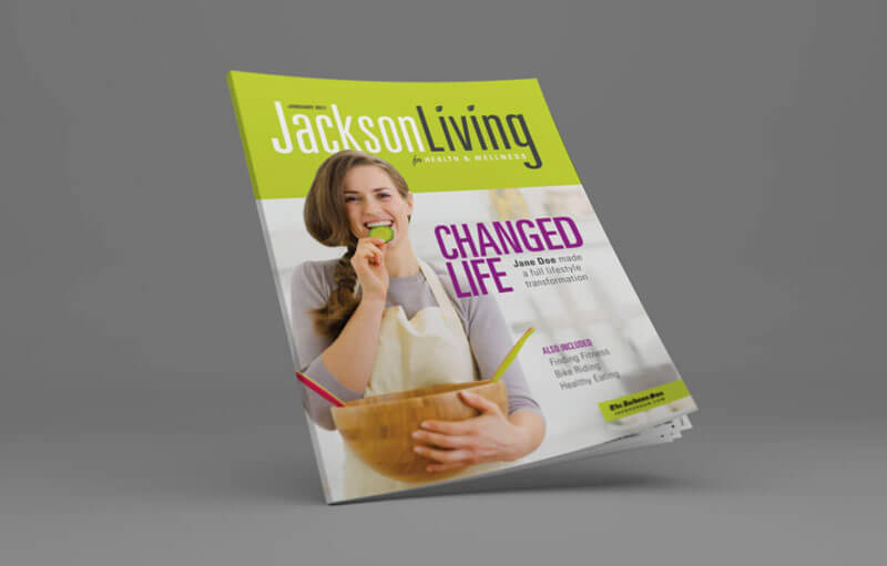 Jackson Living magazine cover